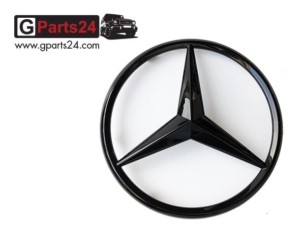 UROS 20 Schwarz Matt Stern Poliert auf Mercedes Benz SL